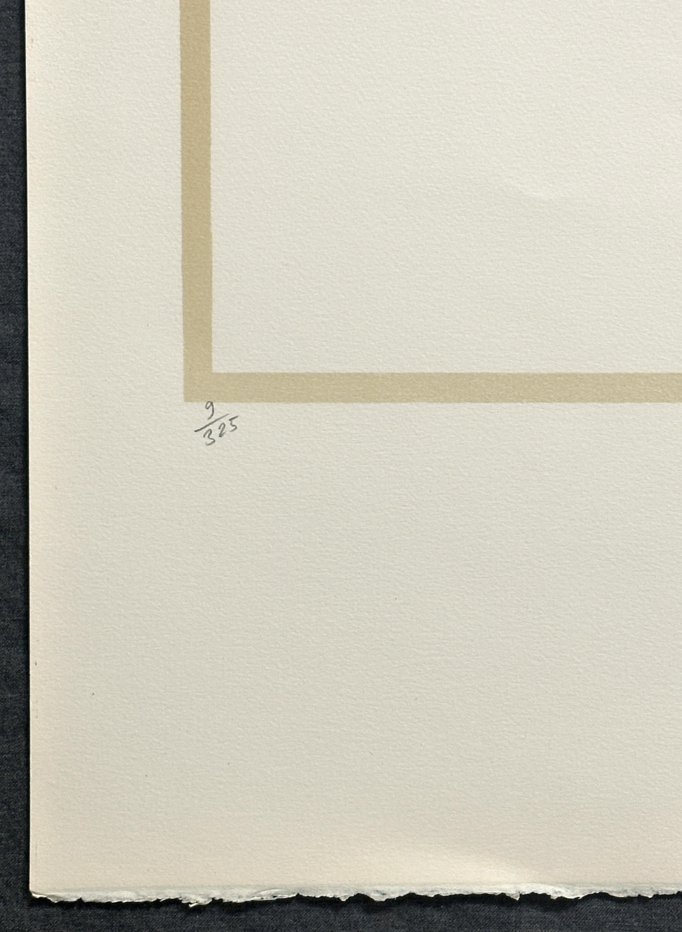 Strauß und die Frau ~ L'autruche et la Frau 1980 Signierte limitierte Auflage (Zeitgenössisch), Print, von Philippe Henri Noyer