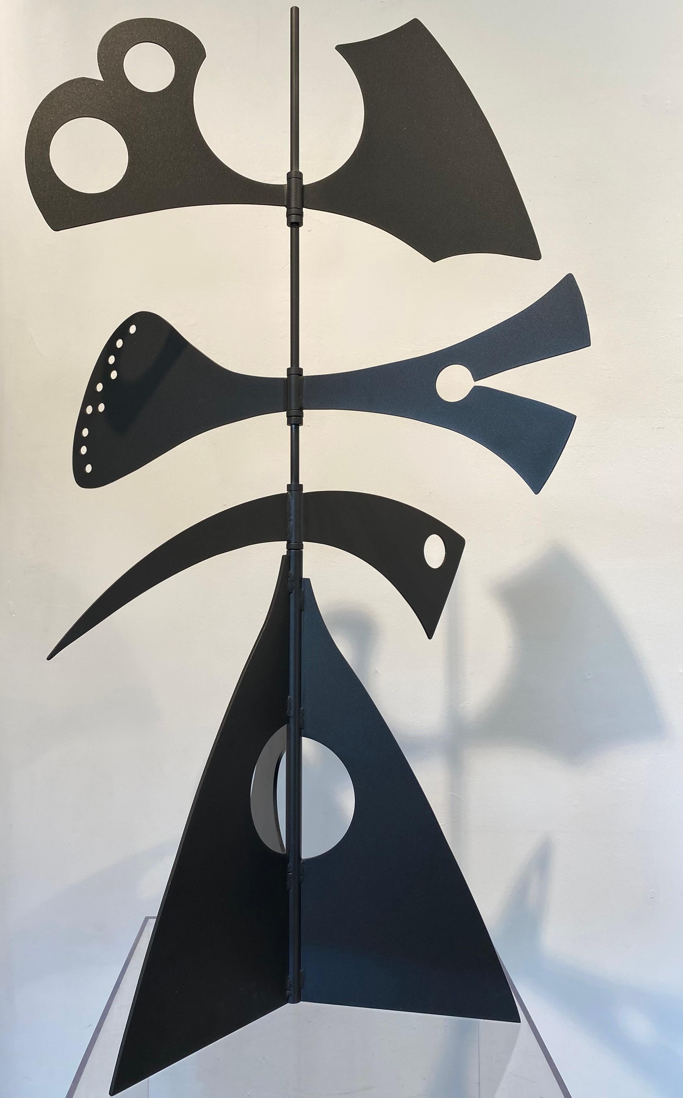Philippe Hiquily Abstract Sculpture – Girouette Automne