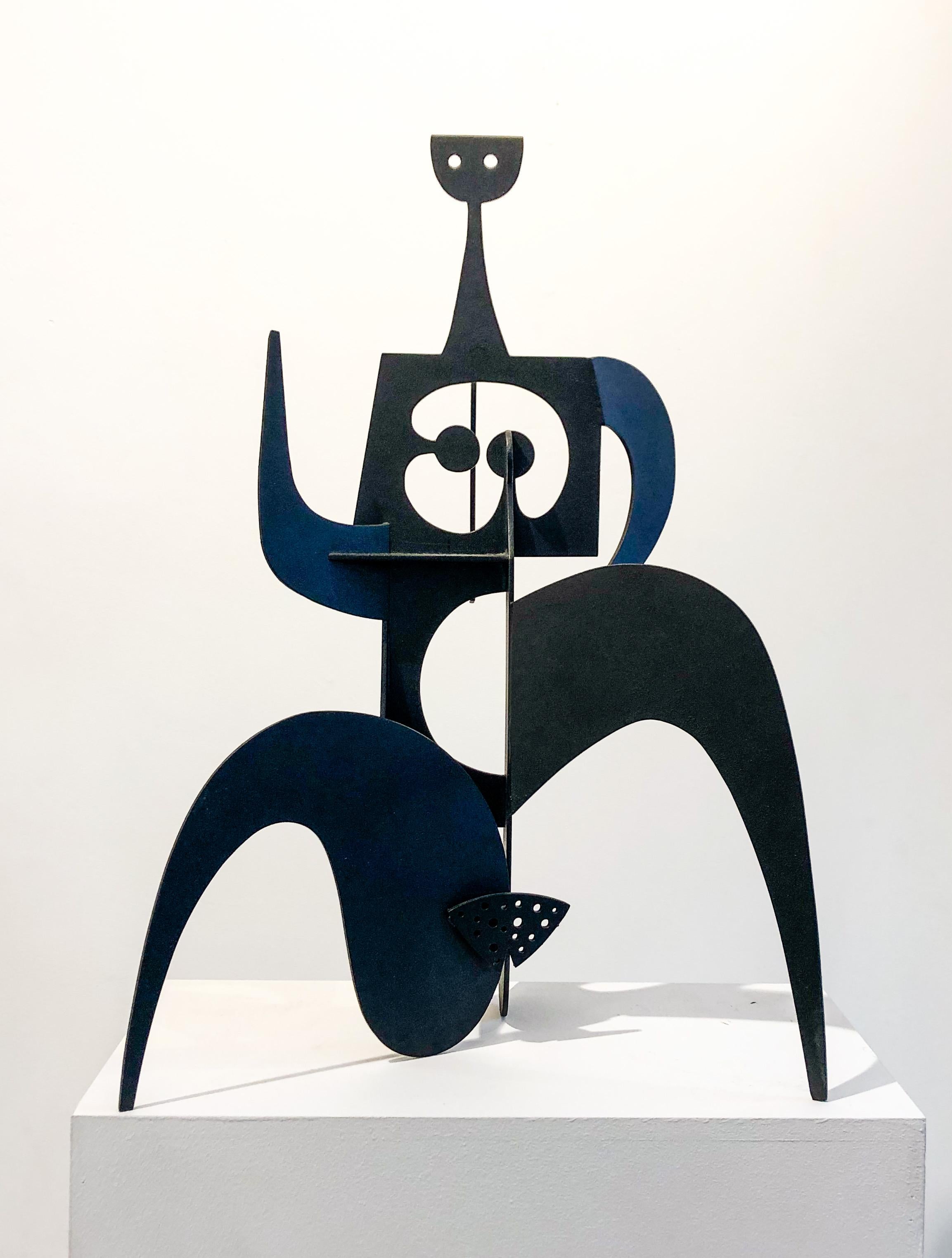 Philippe Hiquily Figurative Sculpture - Marathonienne