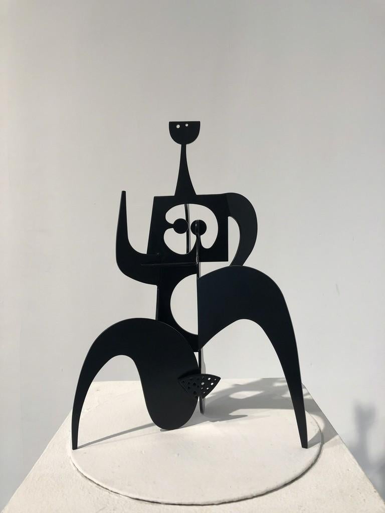 Philippe Hiquily Abstract Sculpture - Marathonienne