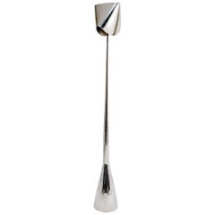 Philippe Hiquily Stainless Steel Floor Lamp - France, 2009