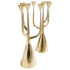 Philippe Hiquily Pair of Candelabra