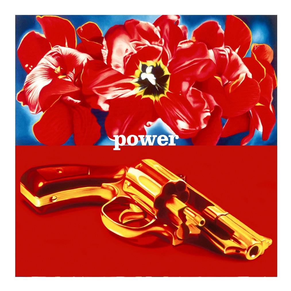 Philippe Huart Figurative Painting - Super Flower Power 
