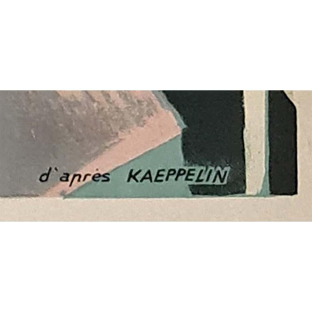 Circa 1940 original travel poster after Kaeppelin - Le Puy-en-Velay - SNCF For Sale 1