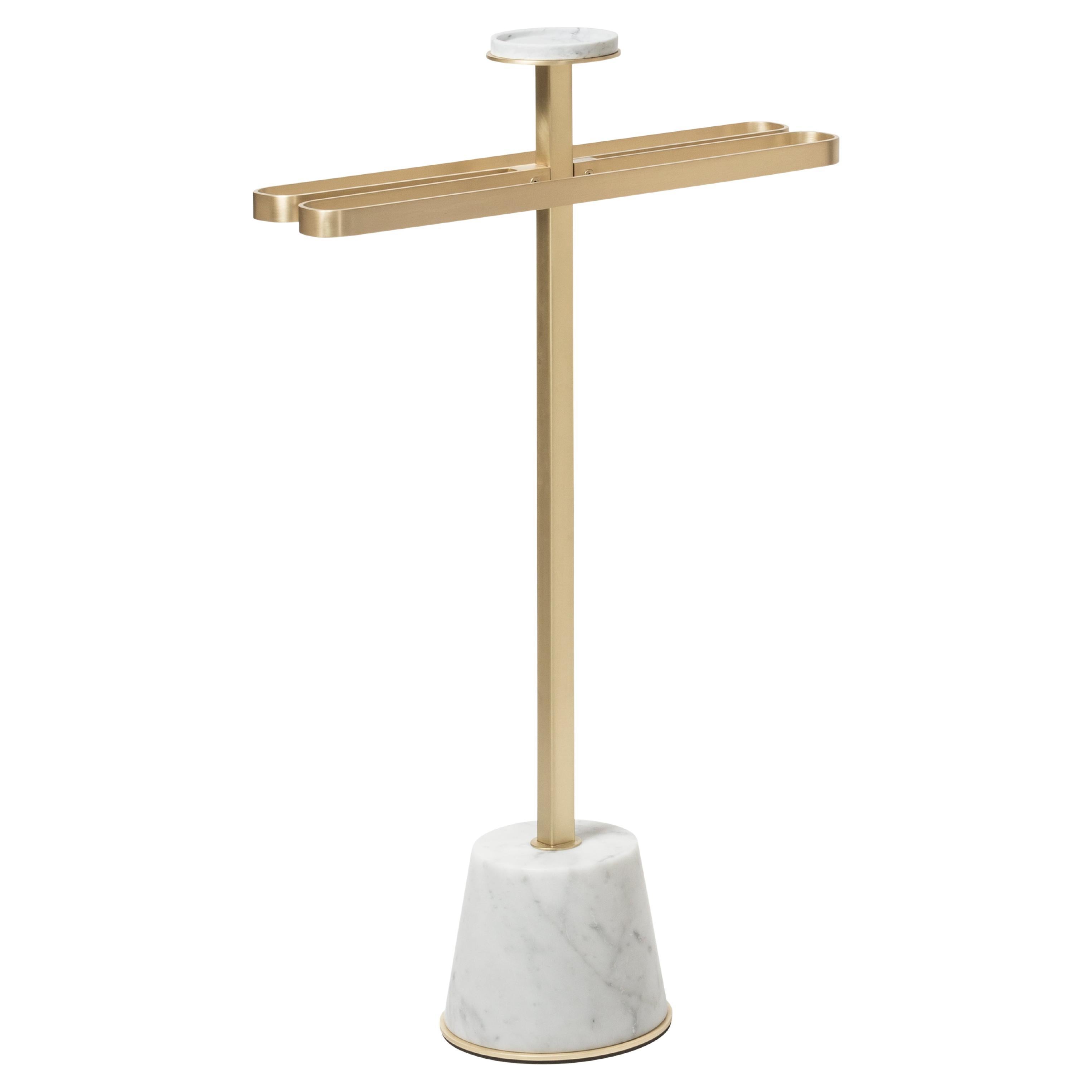 Philippe Marble Towel Rack by Gio Bagnara For Sale