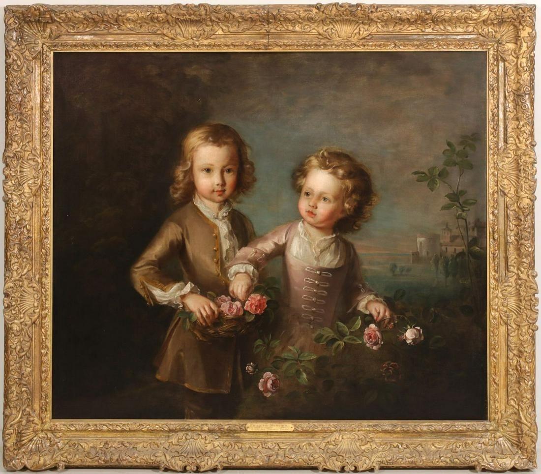 John e Thomas Youngs - Painting di Philippe Mercier