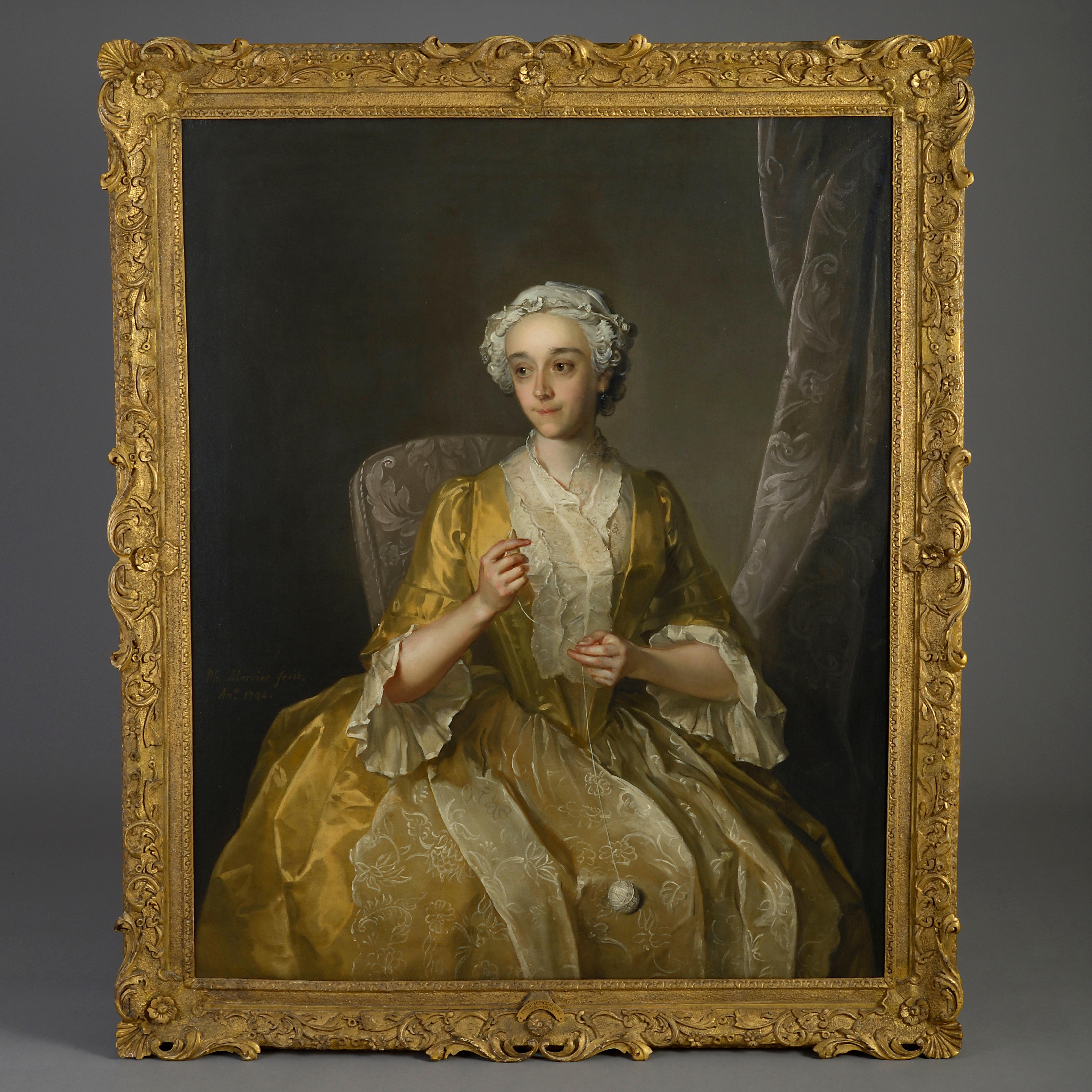 Porträt von Philippe Mercier (18. Jahrhundert und früher) im Angebot