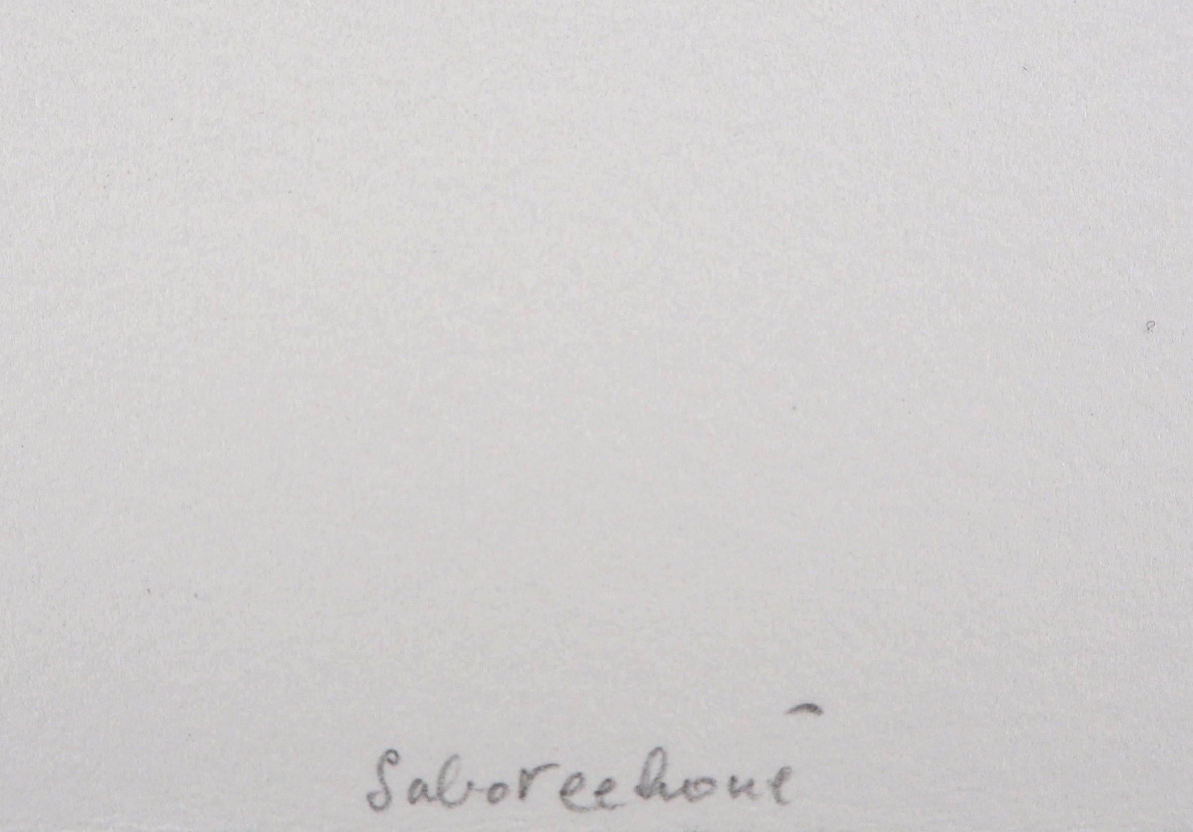 Humedales surrealistas, 1986 - Grabado original firmado a mano en venta 1