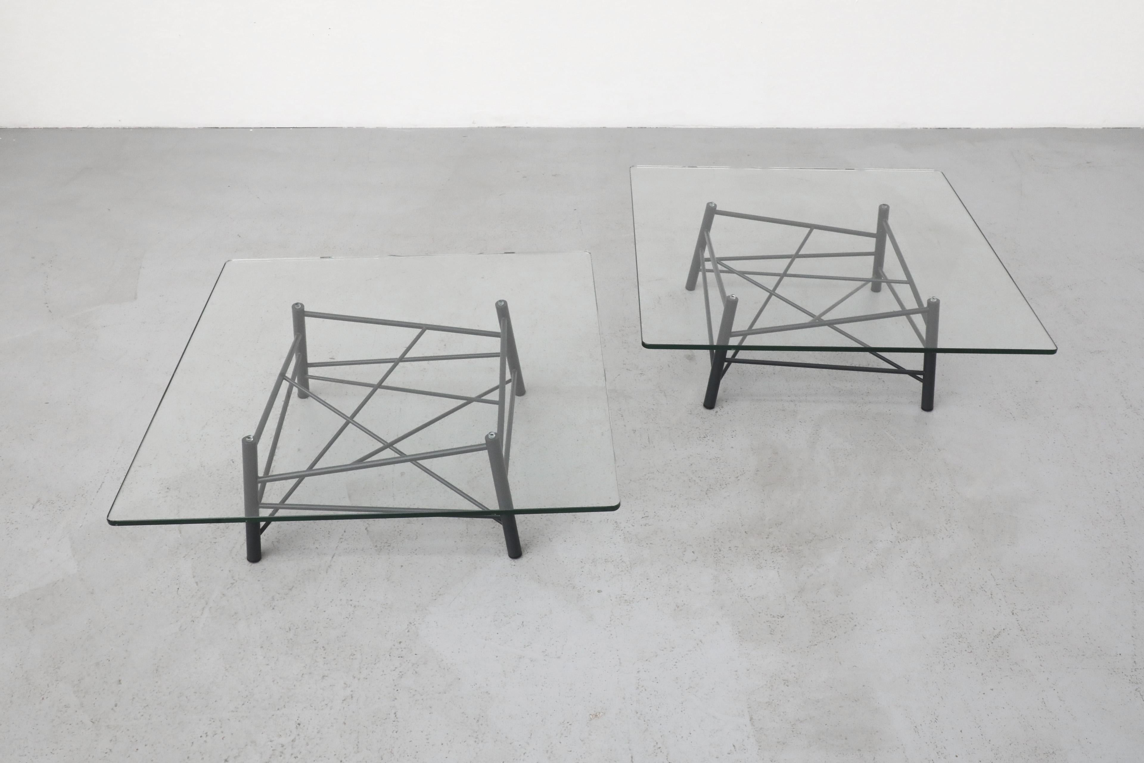 Philippe Nigro Designed Triangolazione Square Side or Coffee Table for Skitsch For Sale 9