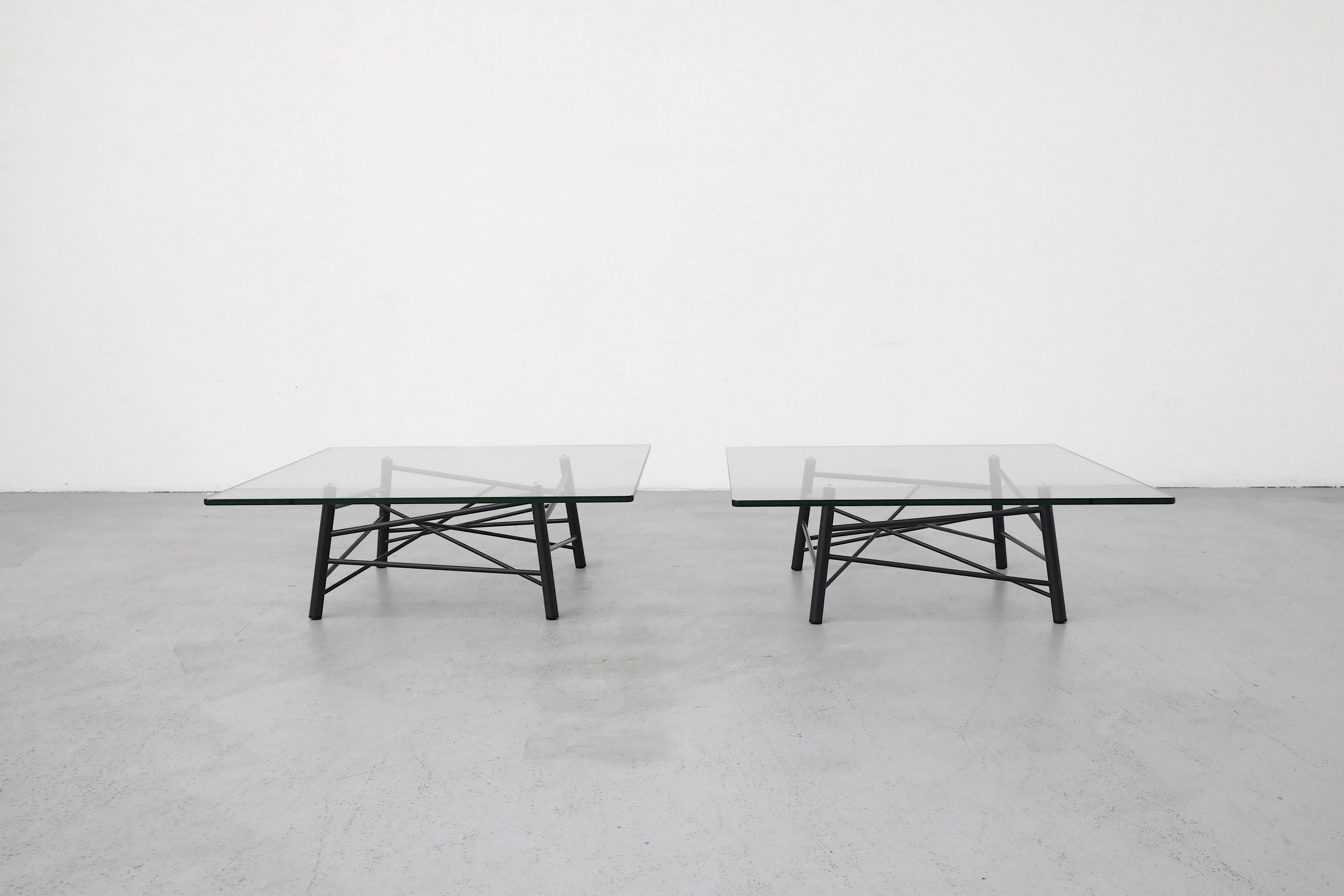 Modern Philippe Nigro Designed Triangolazione Square Side or Coffee Table for Skitsch For Sale
