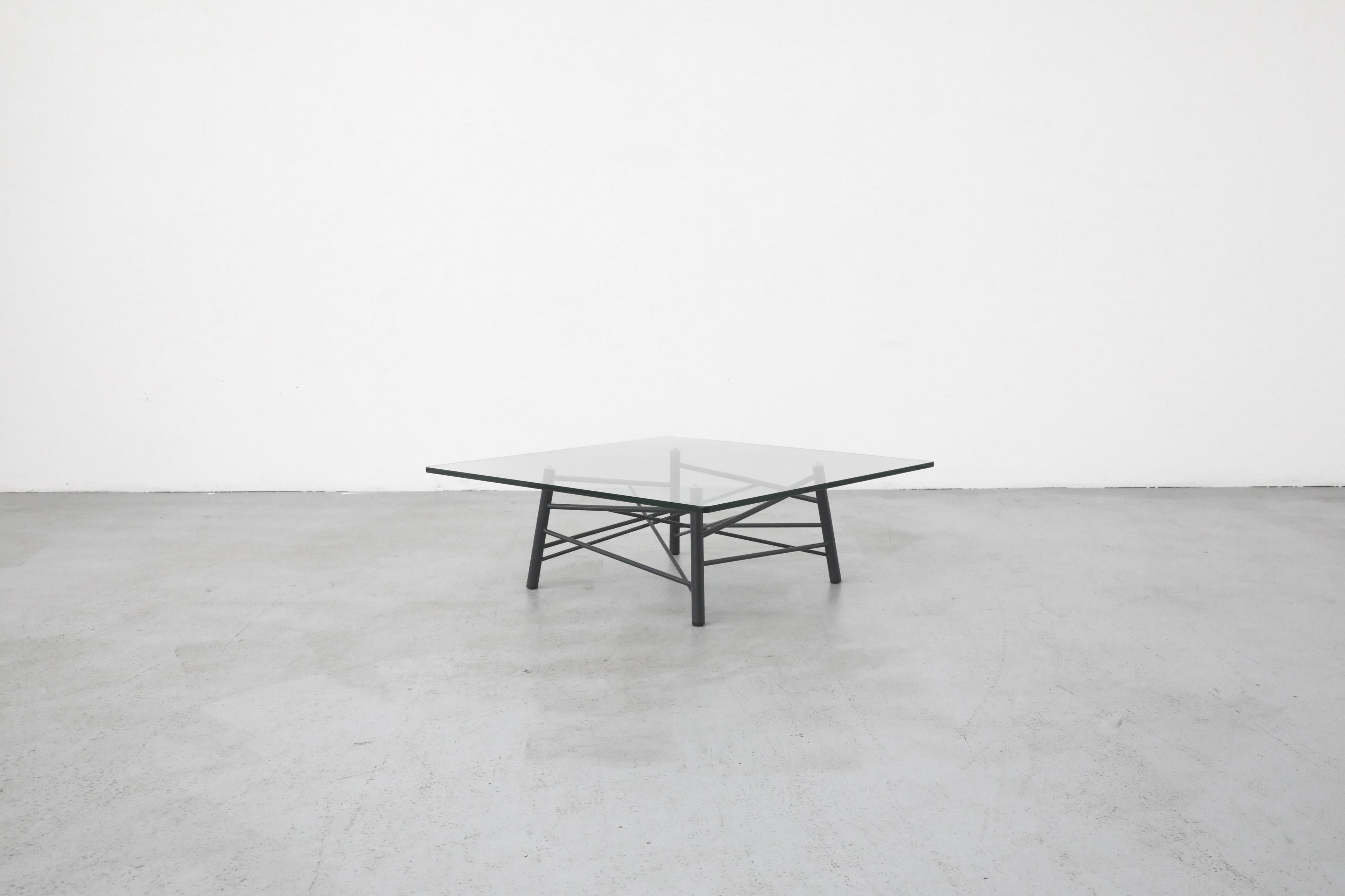 Philippe Nigro Designed Triangolazione Square Side or Coffee Table for Skitsch For Sale 2