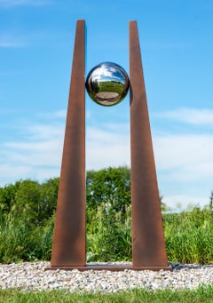 Mécanique Céleste Rouille V2 - (Celestial Mechanics Rust) - Outdoor Sculpture