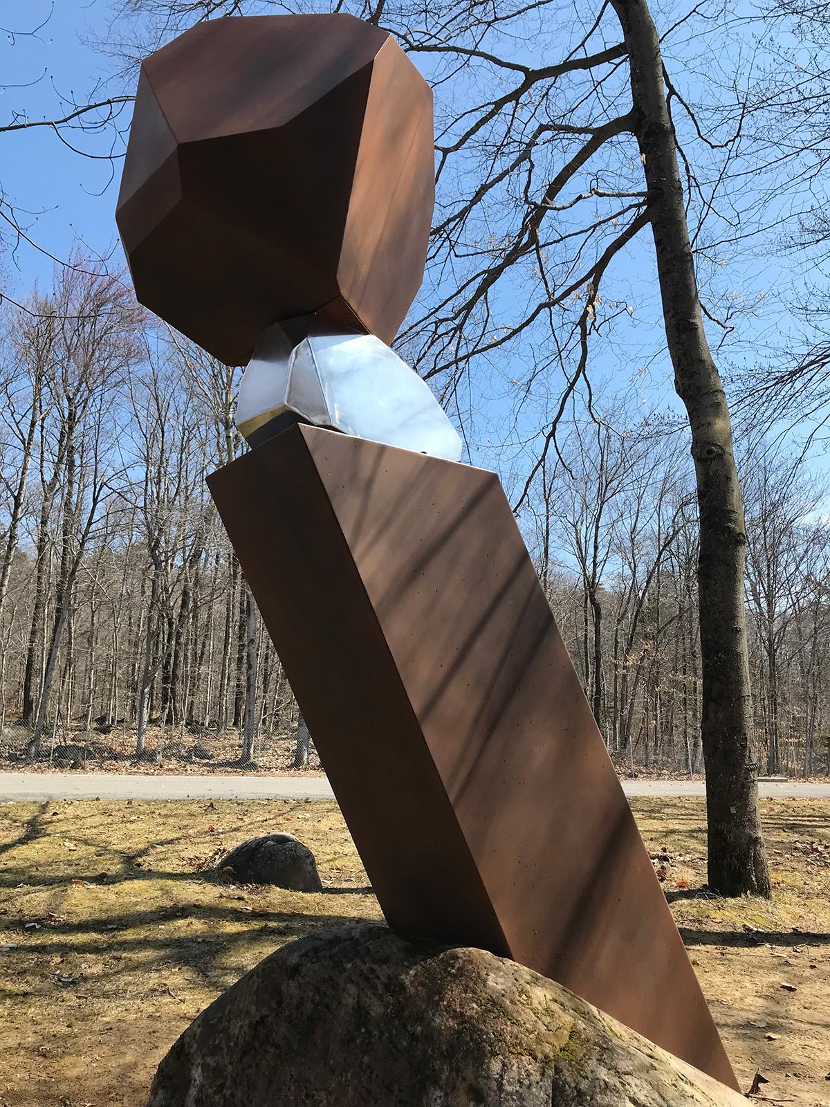 Stabile 2/10 - abstract, modern, contemporary, steel outdoor sculpture