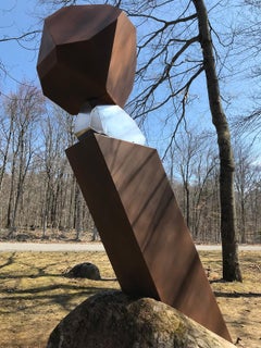 Stabile 2/10 - abstract, modern, contemporary, steel outdoor sculpture