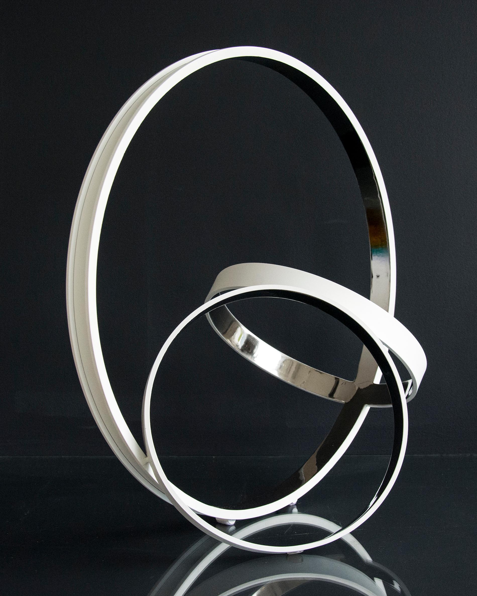 Philippe Pallafray Abstract Sculpture - Temps Zero White 3/10