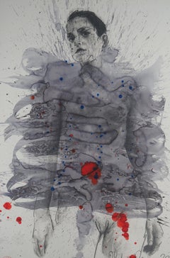 Splash Girl - Original painting, Signed