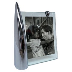 Philippe Starck 1989 Shark Collection Chrome Picture Photo Frame