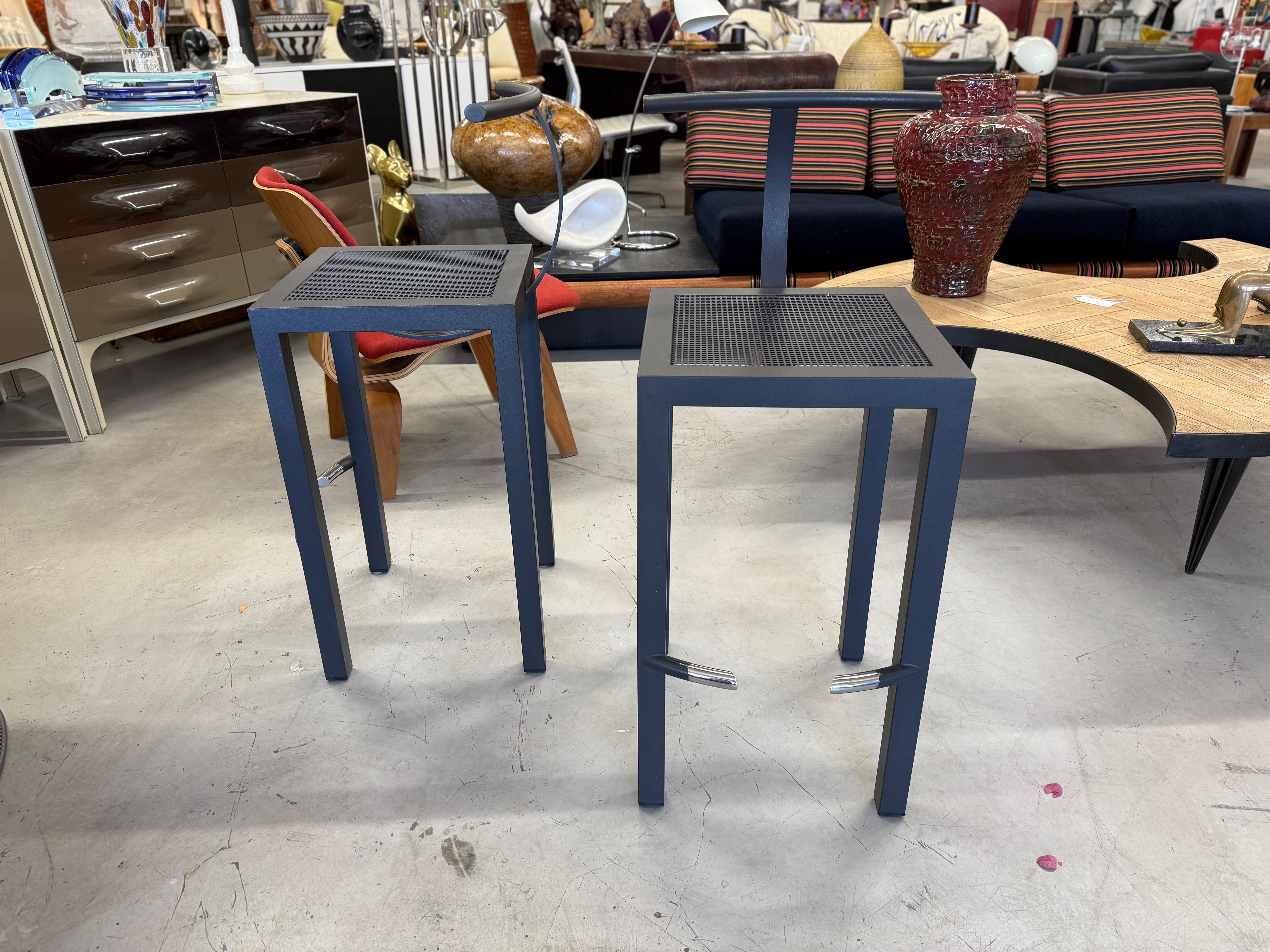 French Philippe Starck Aleph Ubik Sarapis Counter Stools for Driade For Sale