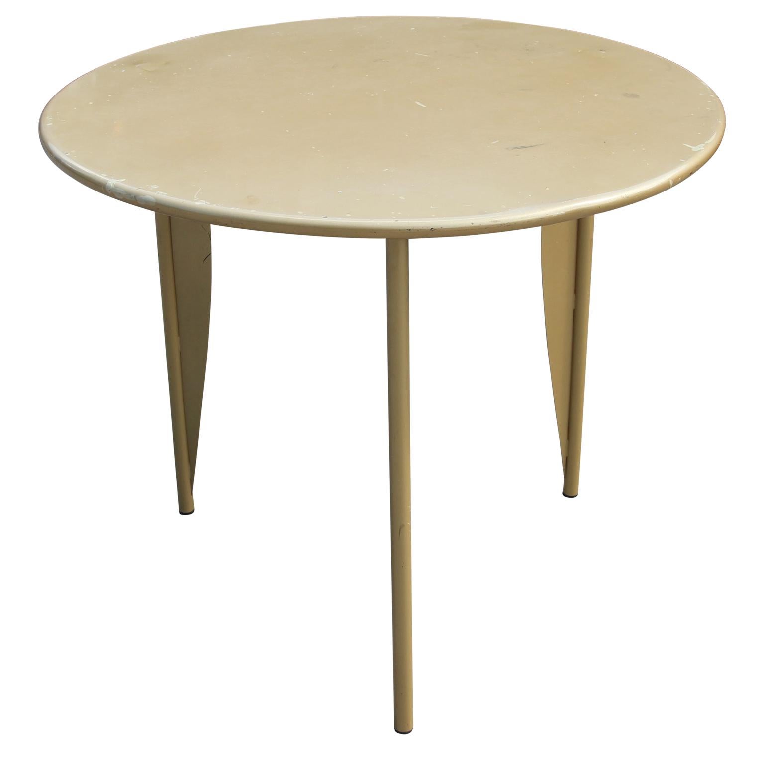 Modern Philippe Starck and Aleph Ubik 3 Leg Dining/ Occasional Table 