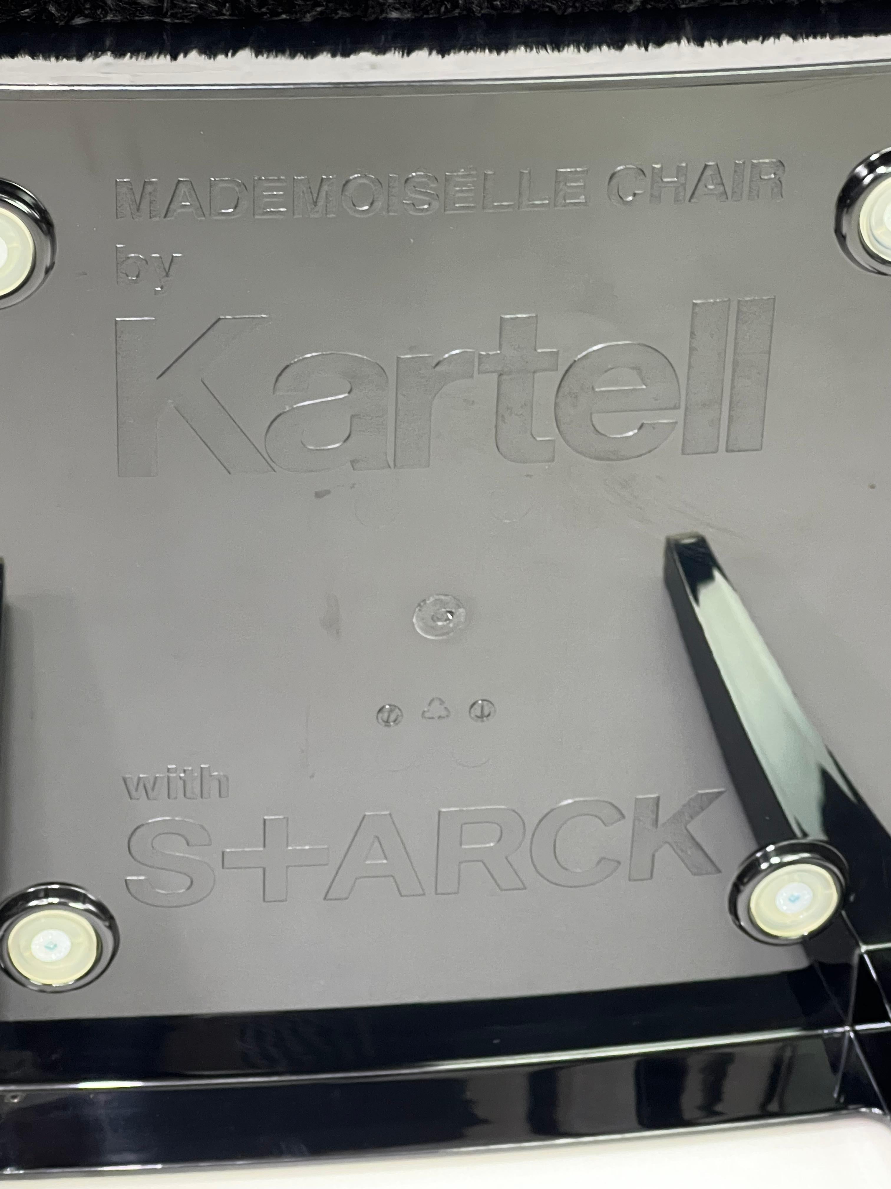 Philippe Starck and Lenny Kravitz Design Mademoiselle Kravitz Chairs for Kartell 1