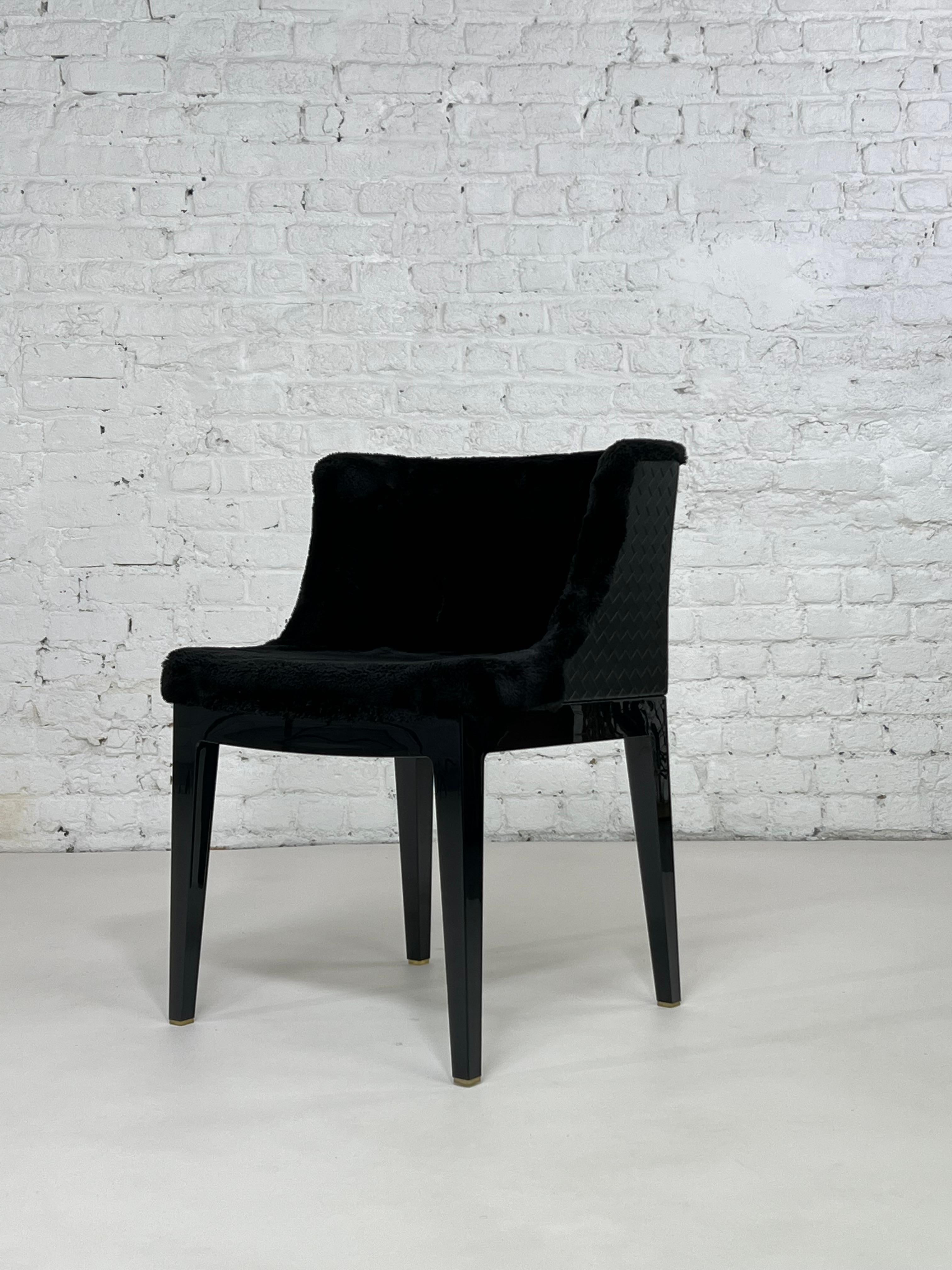 Modern Philippe Starck and Lenny Kravitz Design Mademoiselle Kravitz Chairs for Kartell