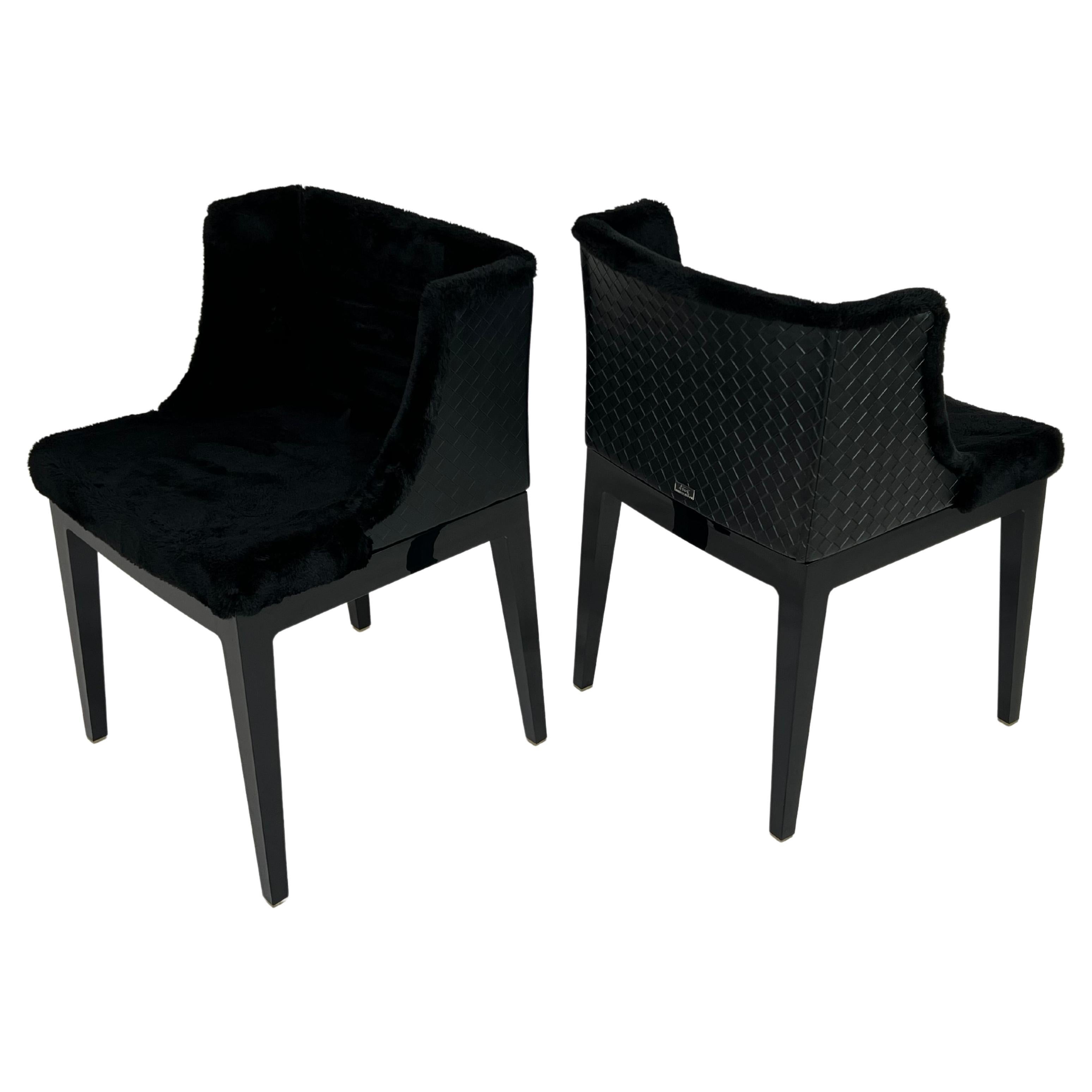 Philippe Starck and Lenny Kravitz Design Mademoiselle Kravitz Chairs for Kartell