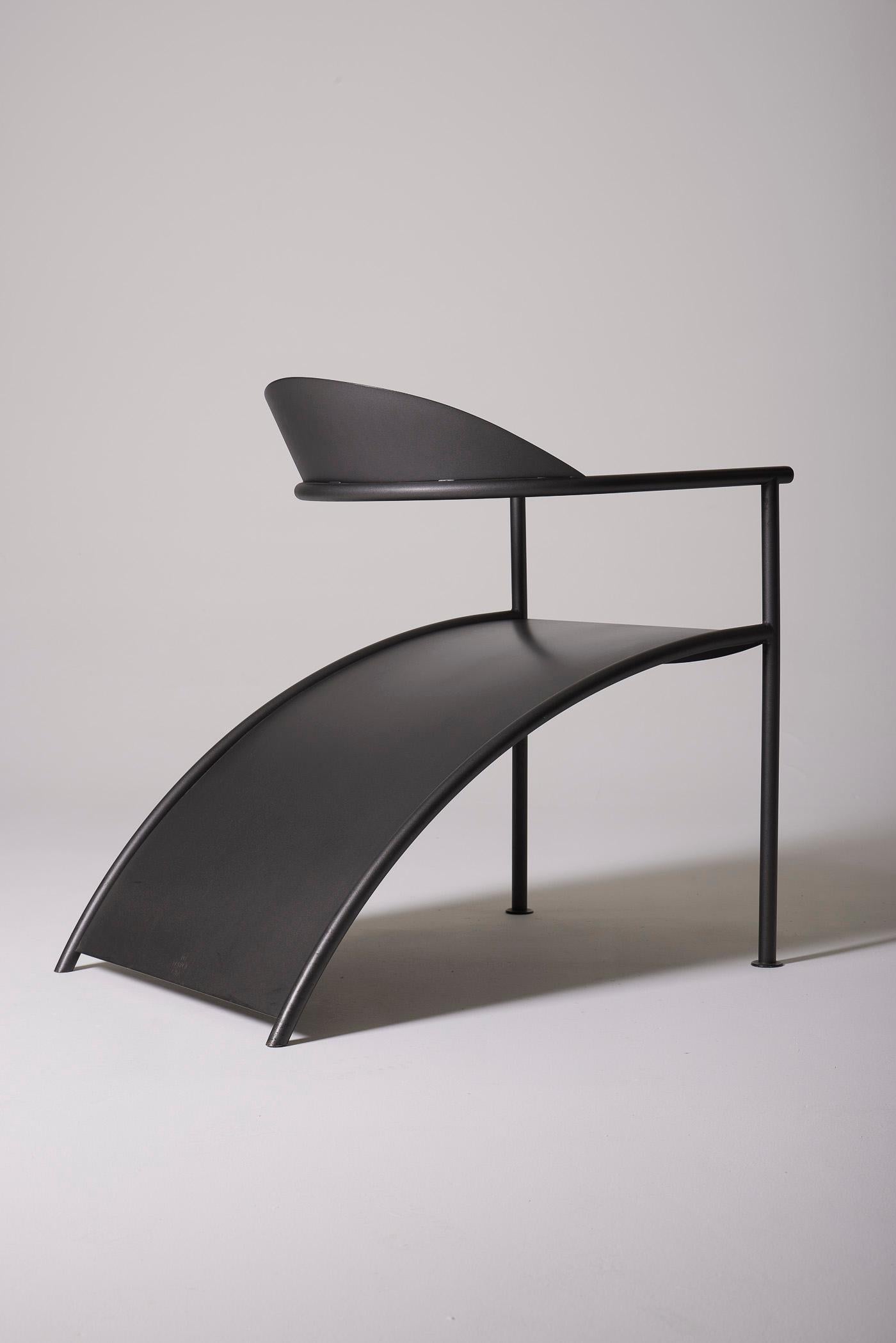 Metal Philippe Starck armchair For Sale