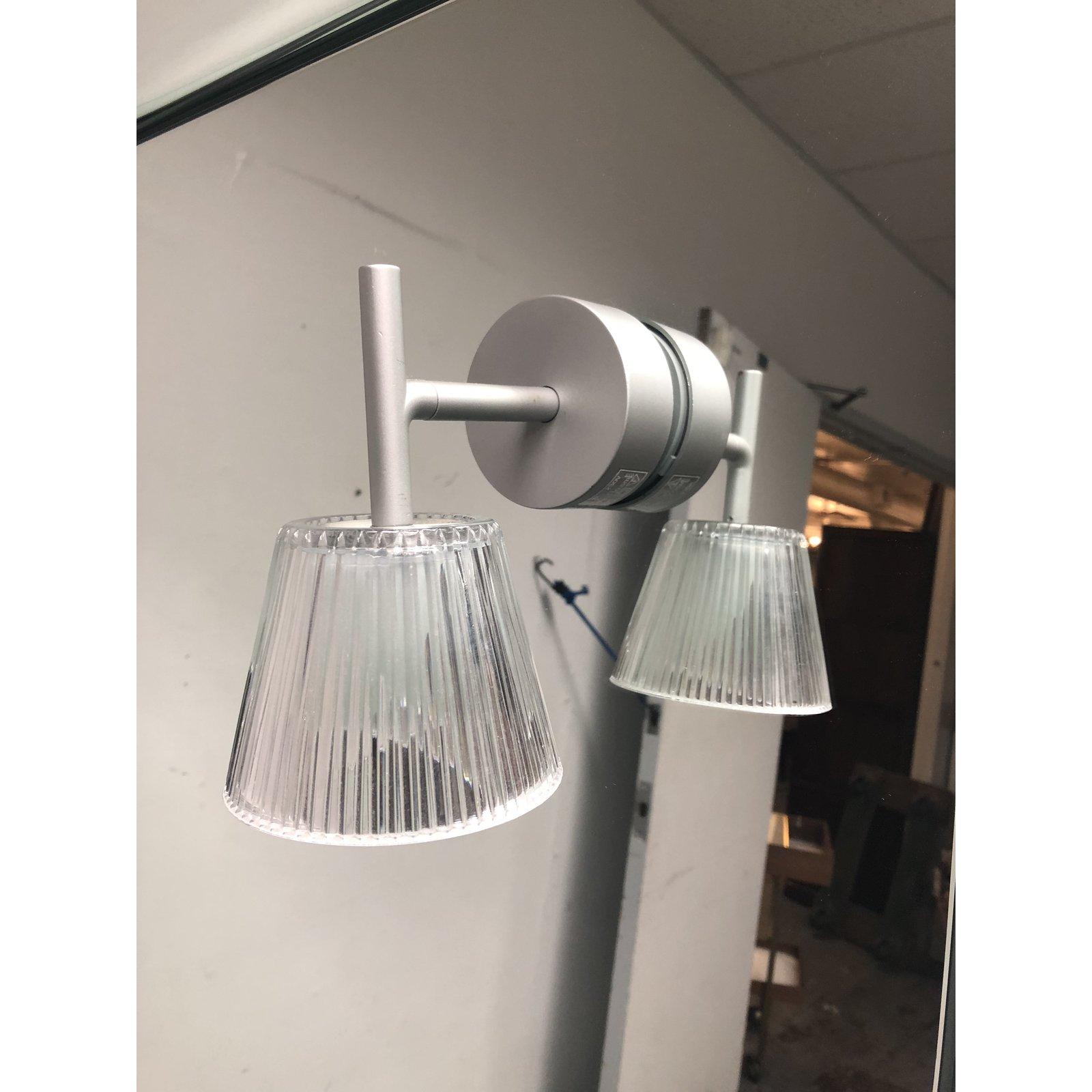 Italian Philippe Starck Caadre Mirror with Light for Fiam Italia