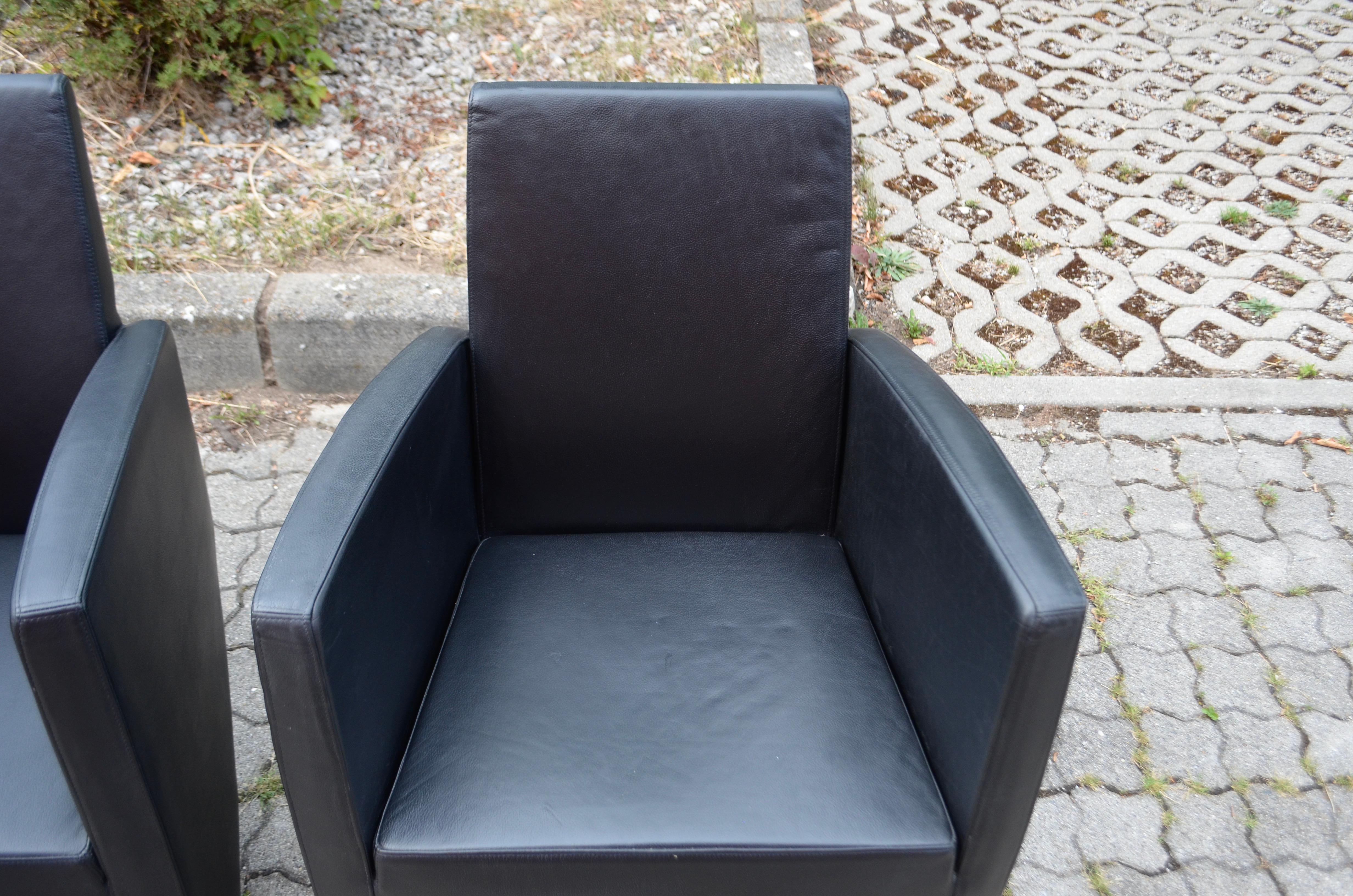 Philippe Starck ensemble de 4 fauteuils de chaise Driade Aleph Modèle Jack Lang en vente 2