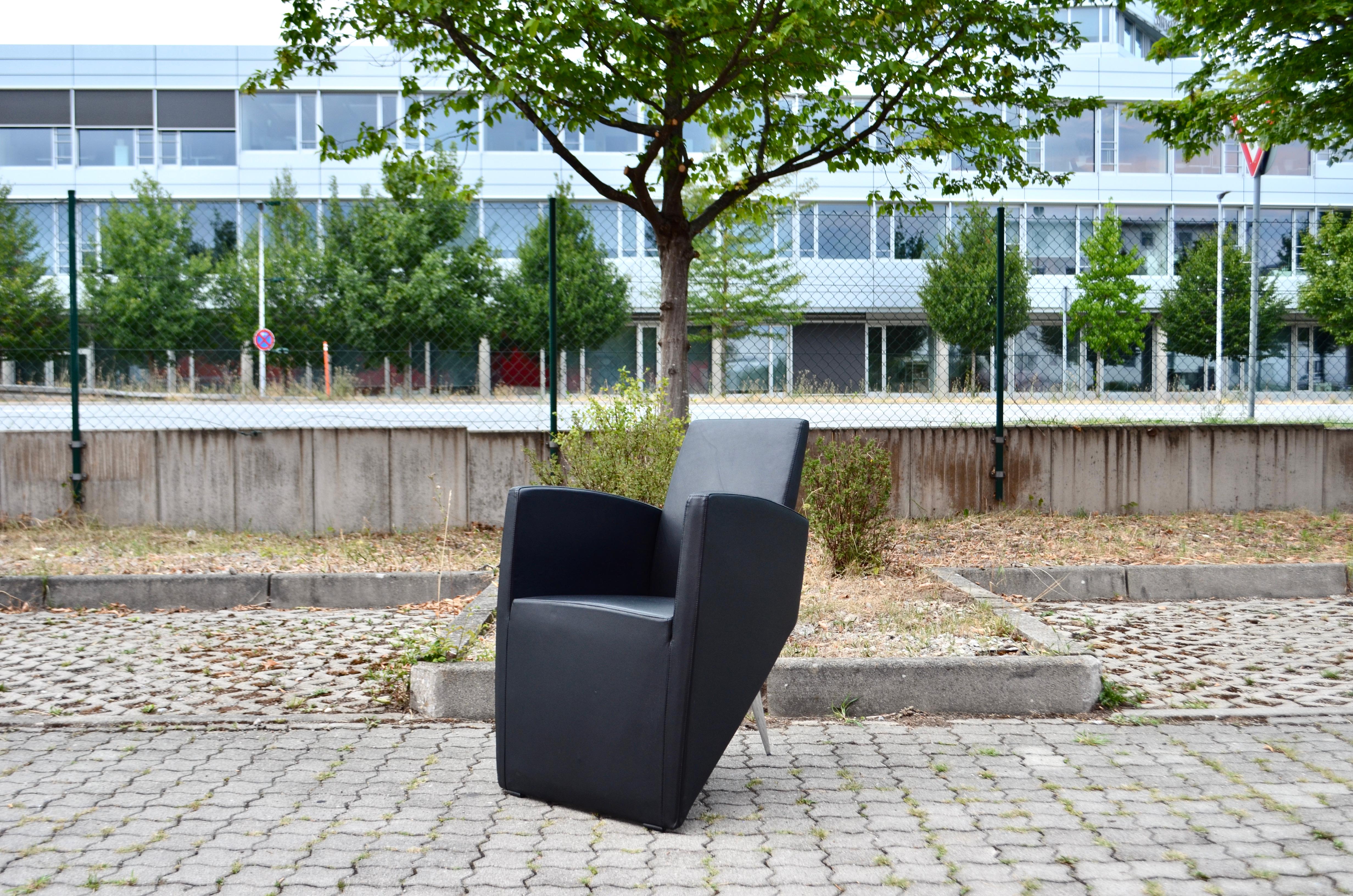 Philippe Starck ensemble de 4 fauteuils de chaise Driade Aleph Modèle Jack Lang en vente 5