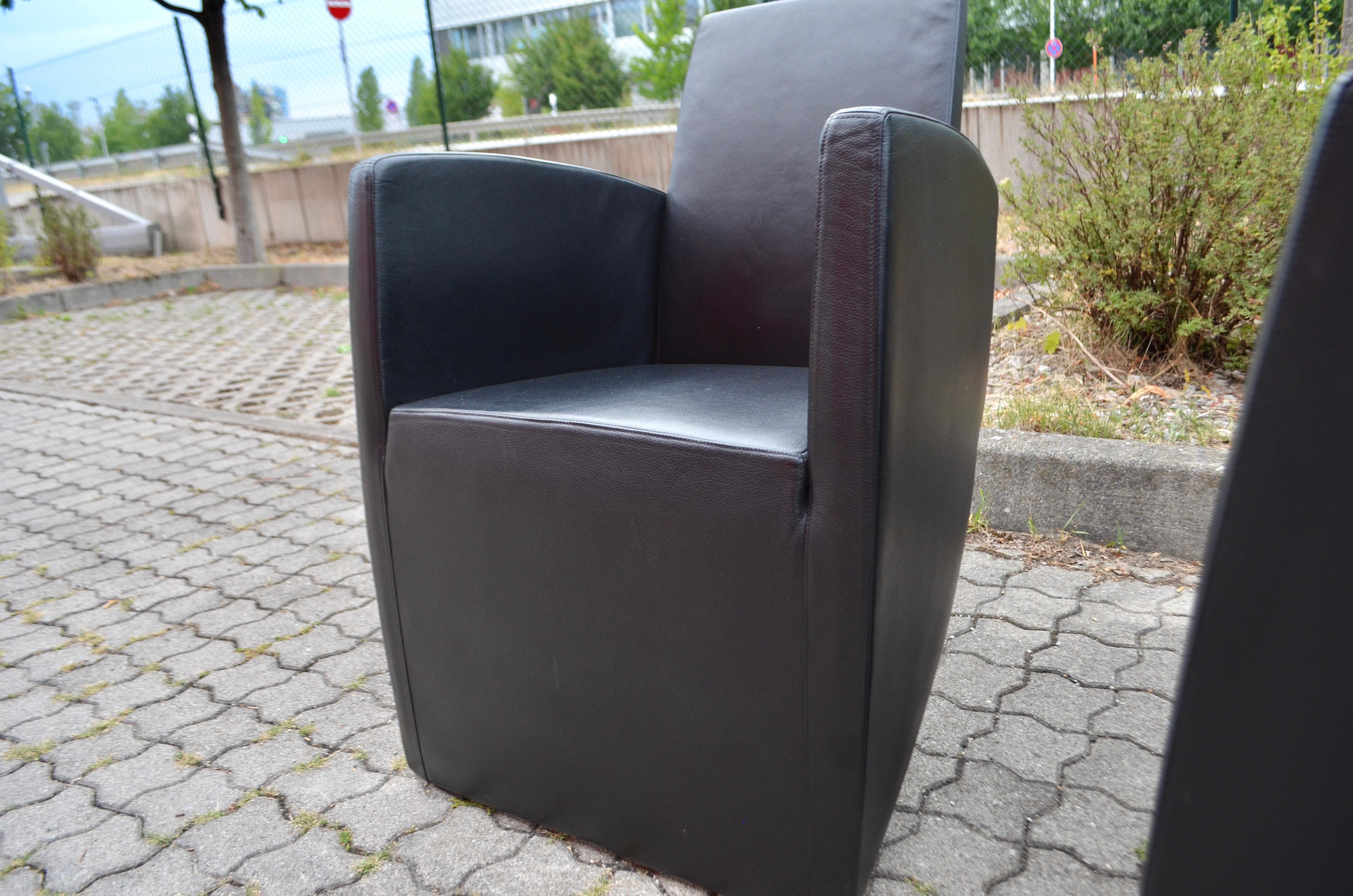 Philippe Starck ensemble de 4 fauteuils de chaise Driade Aleph Modèle Jack Lang en vente 11