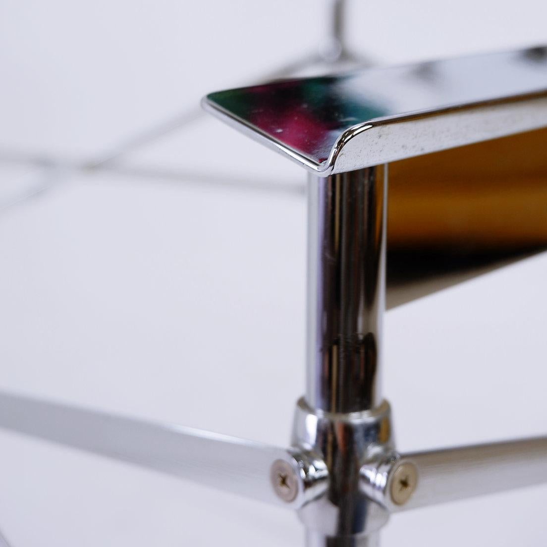 Late 20th Century Philippe Starck chrome book stand