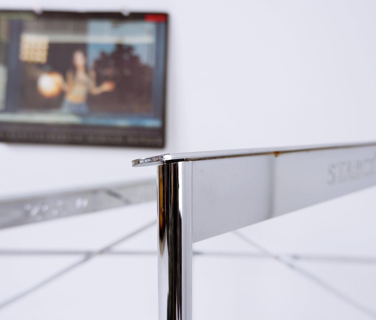 Philippe Starck chrome book stand 1