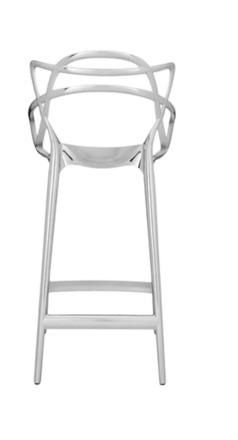 Italiano Sgabello Chrome Masters di Philippe Starck per Kartell in vendita