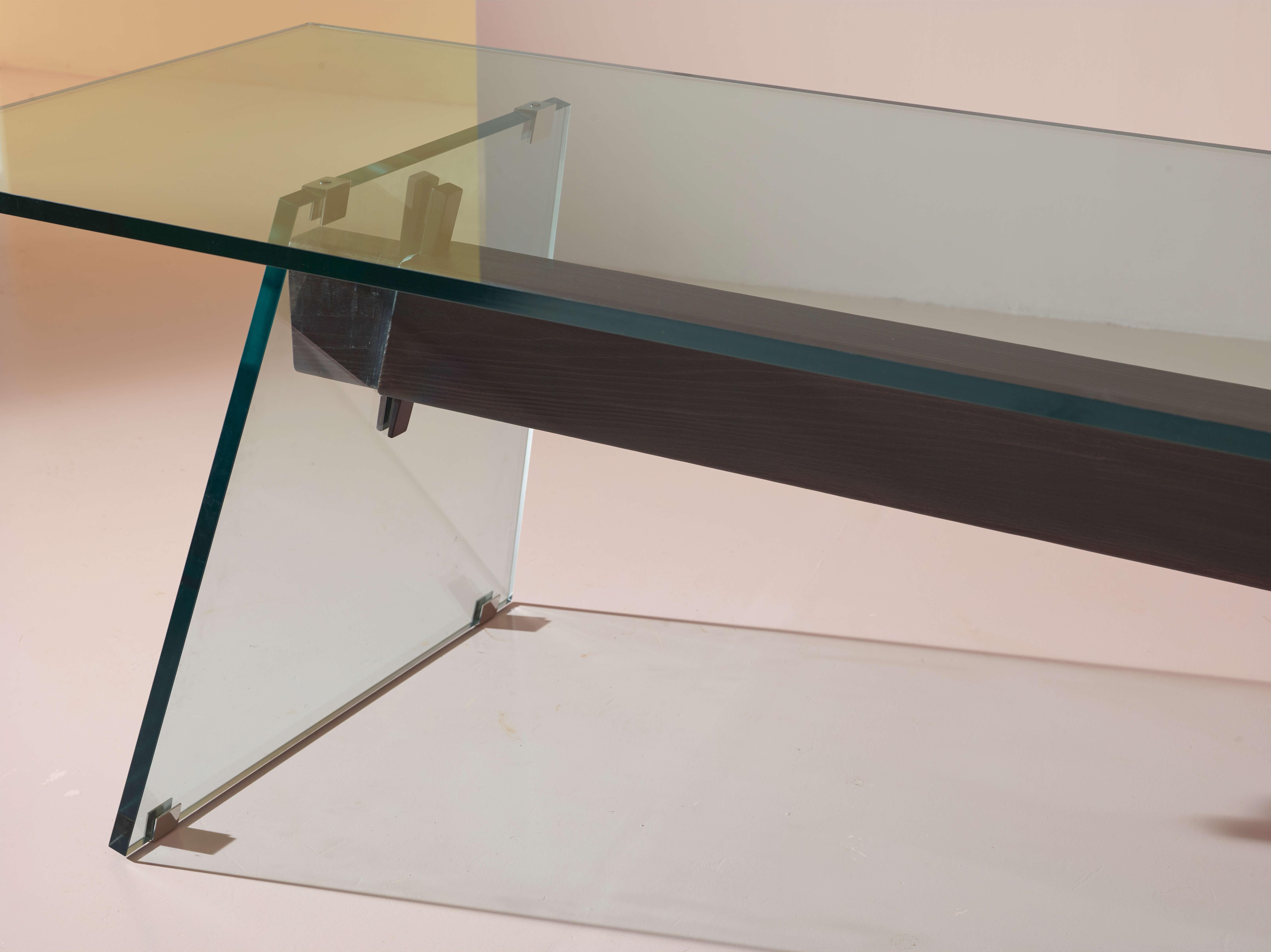 Italian Philippe Starck Compression prototype dining table by Glas Italia, 2024 For Sale