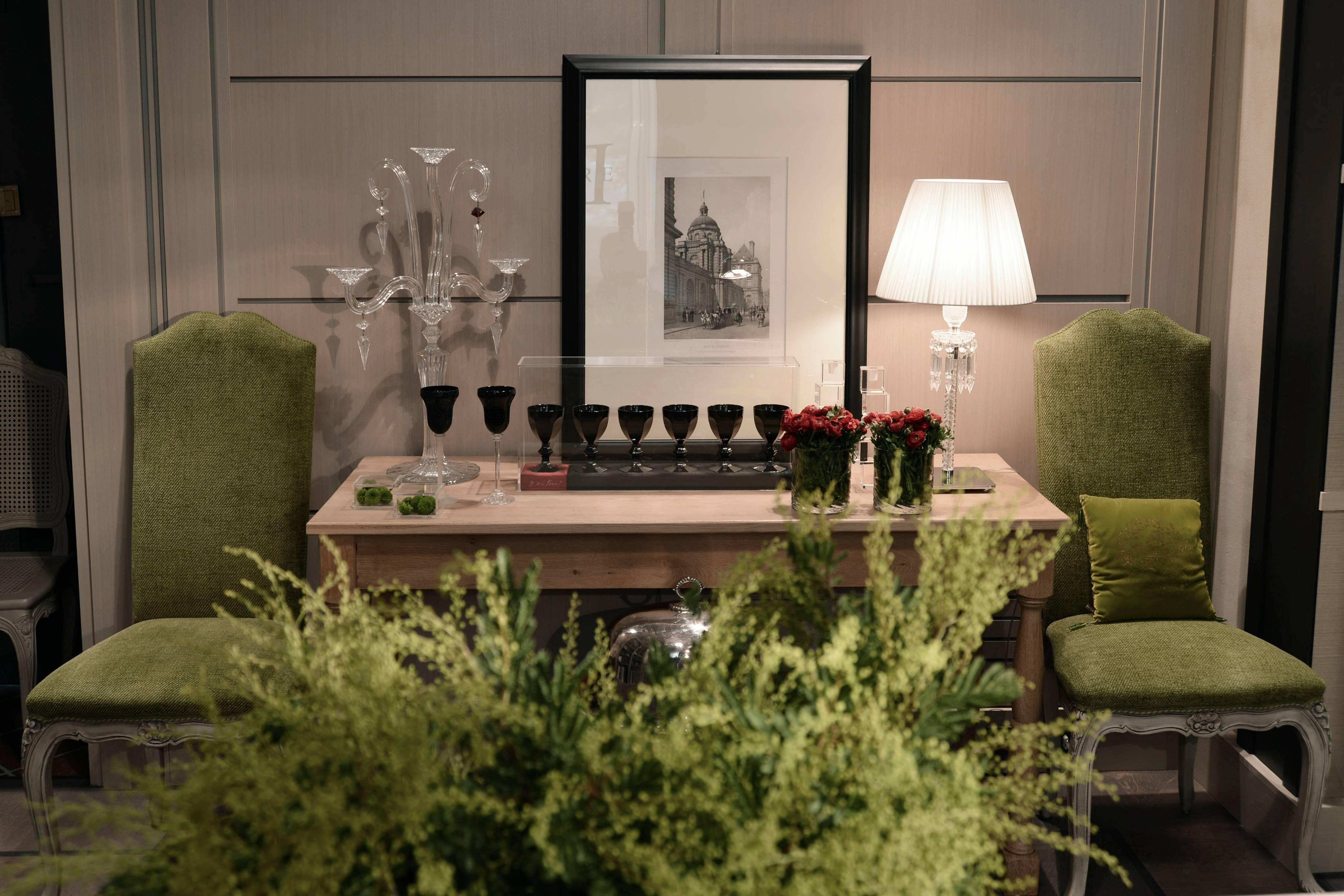 Baccarat Diseño Contemporáneo Cristal Negro de Philippe Starck 3