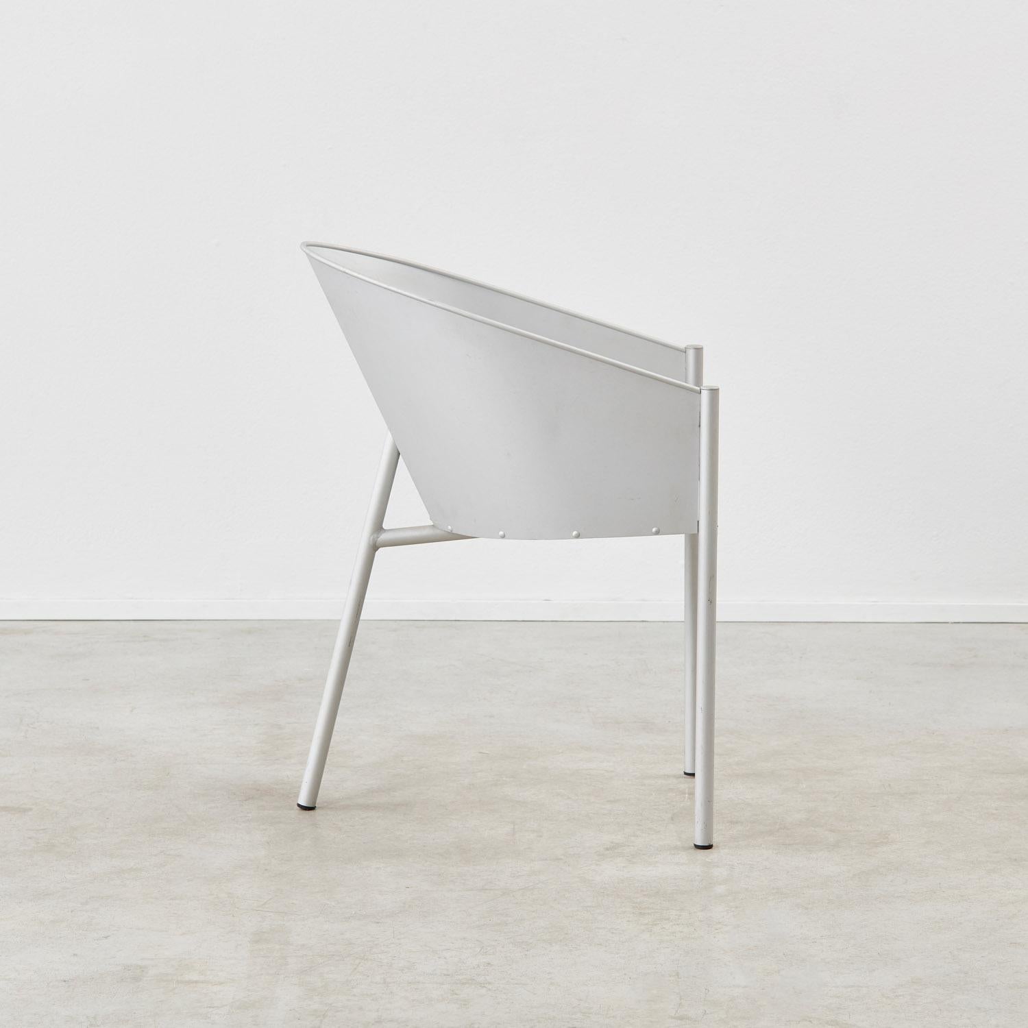 Italian Philippe Starck 'Costes Alluminio' chair for Driade - Italy, 1988 For Sale