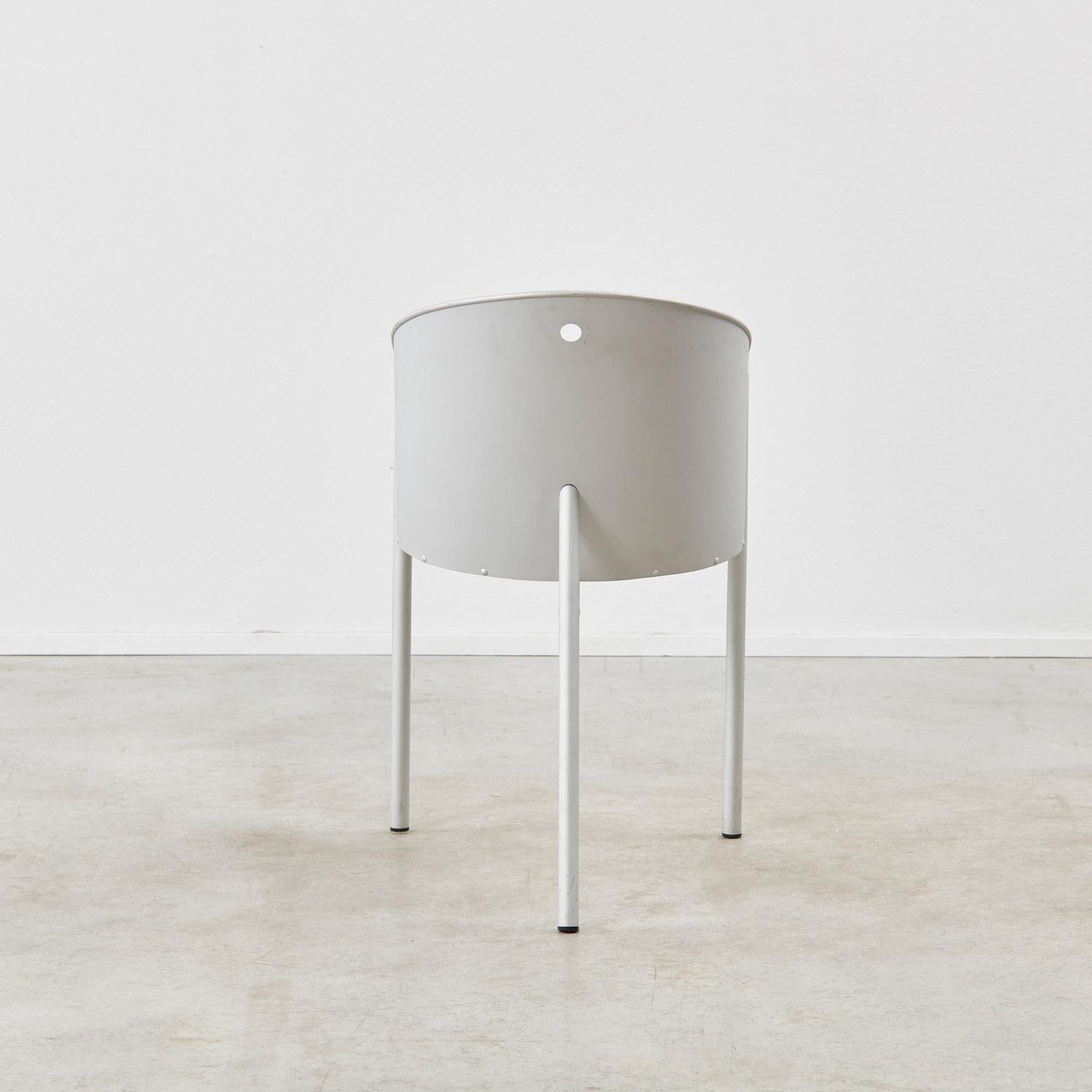 Aluminum Philippe Starck 'Costes Alluminio' chair for Driade - Italy, 1988 For Sale