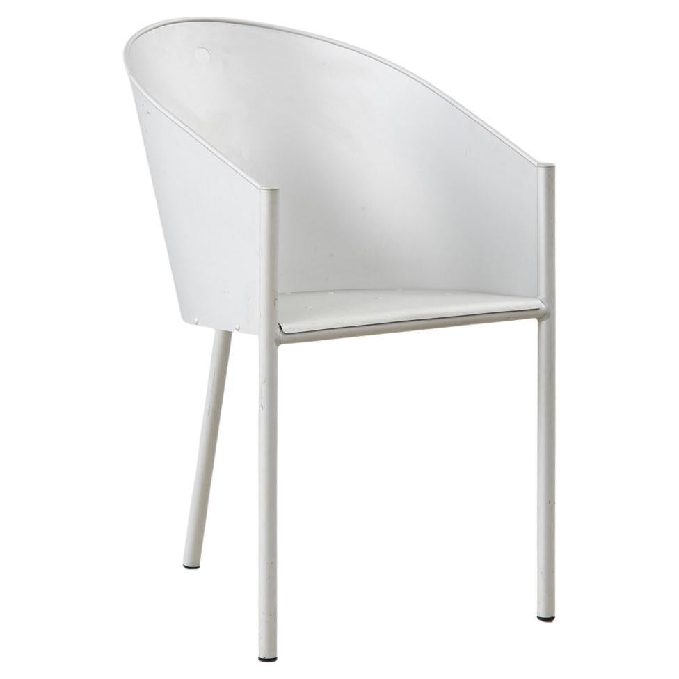 Philippe Starck 'Costes Alluminio' chair for Driade - Italy, 1988 For Sale