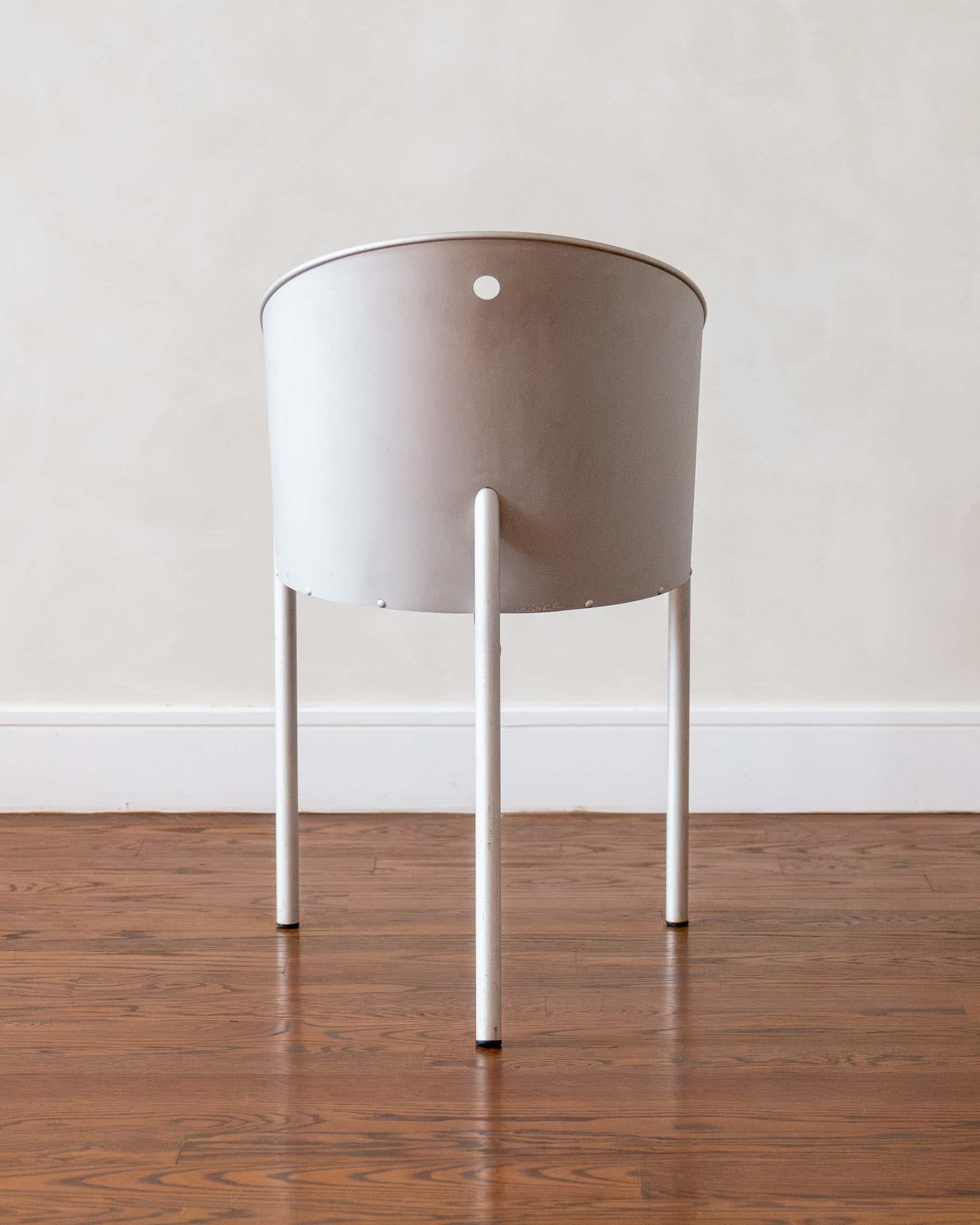 Philippe Starck Costes Chair Aluminium for Driade Aleph, 1982 In Good Condition For Sale In New York, NY