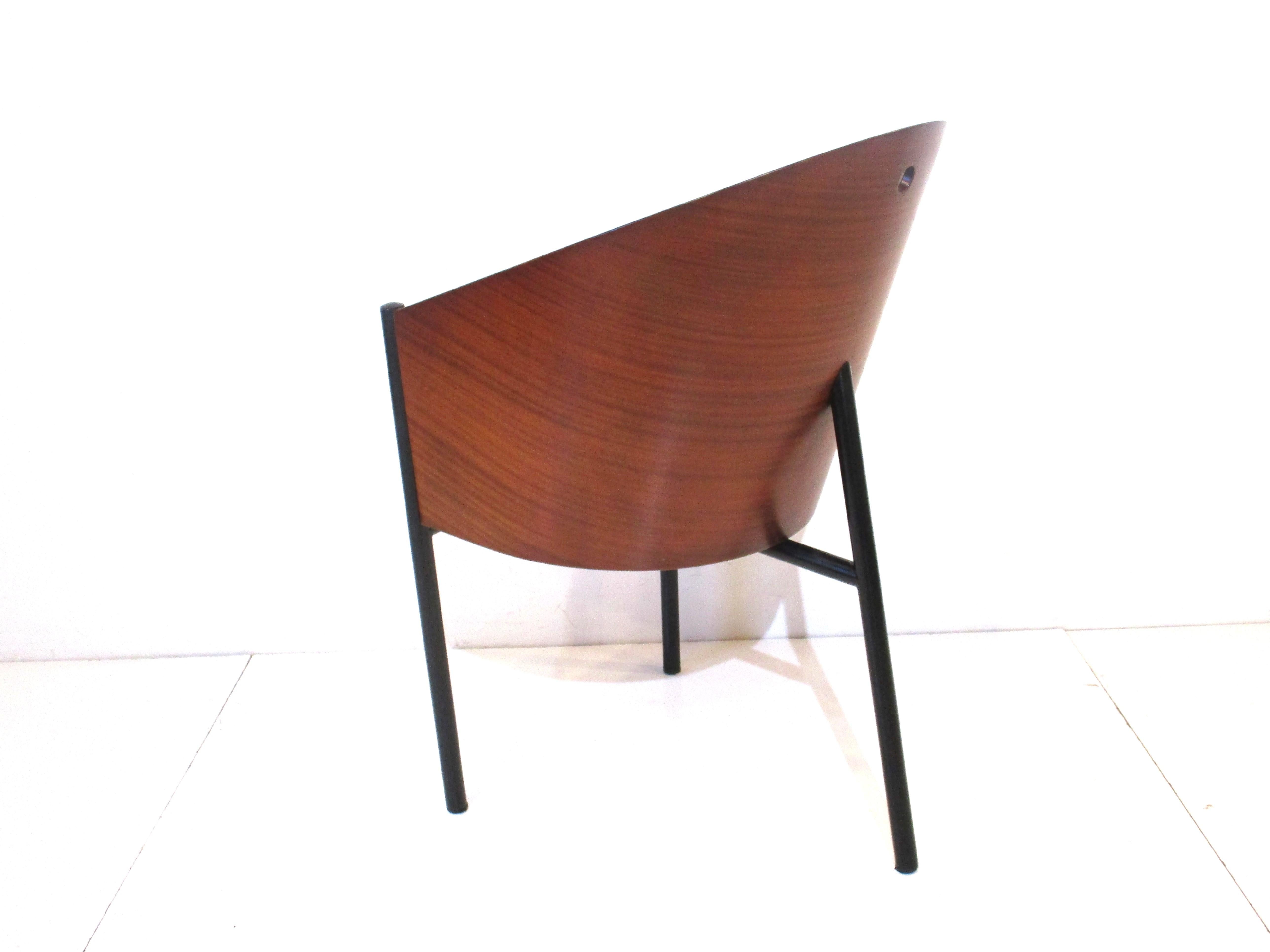 Steel Philippe Starck Costes Chair by Driade Italy  For Sale