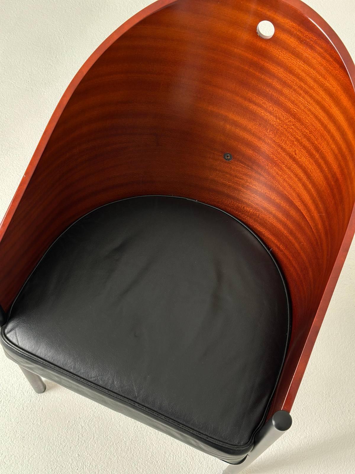 Late 20th Century Philippe Starck Costes Chair For DRIADE 1980s For Sale
