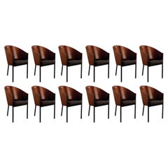 Philippe Starck “Costes” Dining Chairs for Driade, 1984, Set of 12