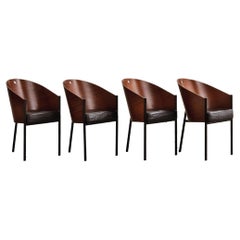 Philippe Starck “Costes” Dining Chairs for Driade, 1984, Set of 4
