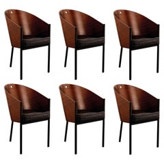 Philippe Starck “Costes” Dining Chairs for Driade, 1984, Set of 6