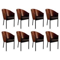 Philippe Starck “Costes” Dining Chairs for Driade, 1984, Set of 8
