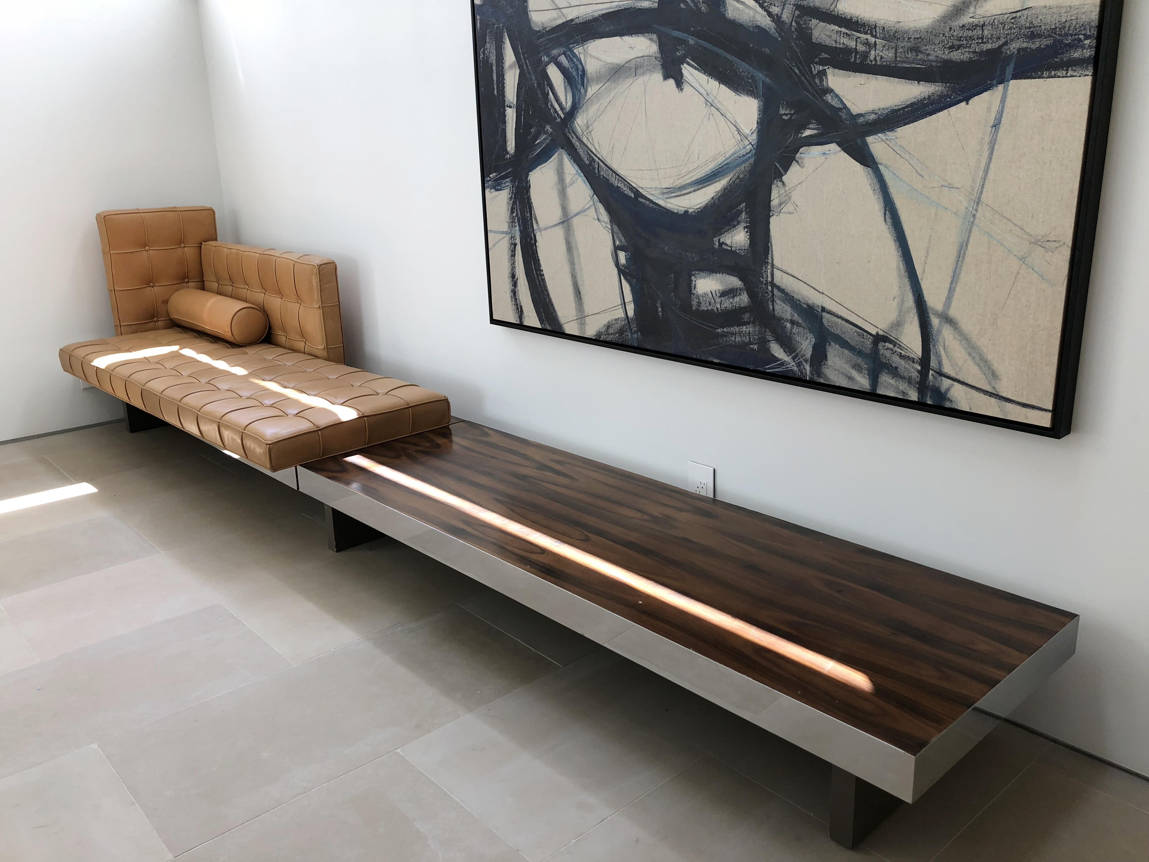 Rosewood Philippe Starck Custom Bench for the SLS Hotel in Los Angeles For Sale