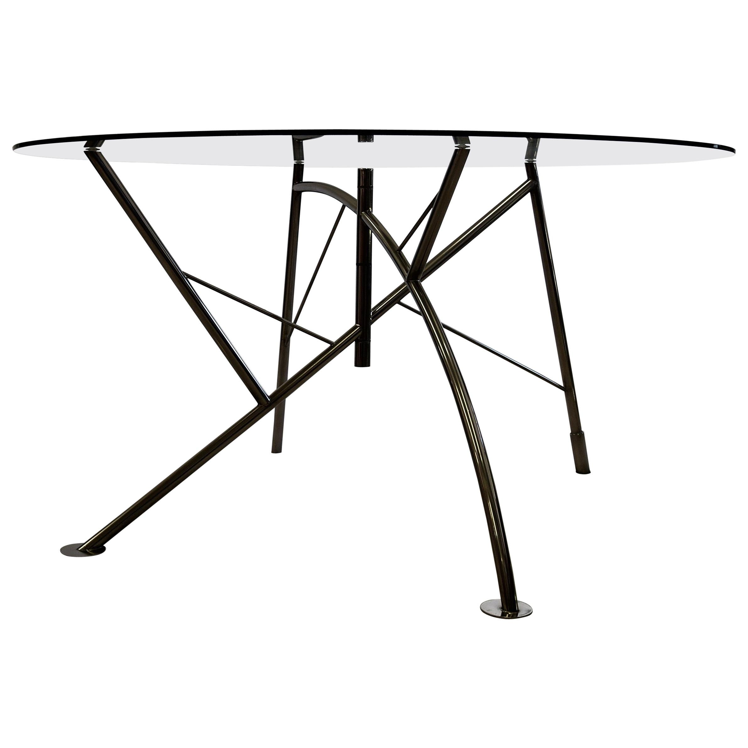 Philippe Starck Dole Melipone Dining Table First Edition by XO For Sale