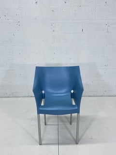 Philippe Starck Dr. No Blue Dining Chairs for Kartell