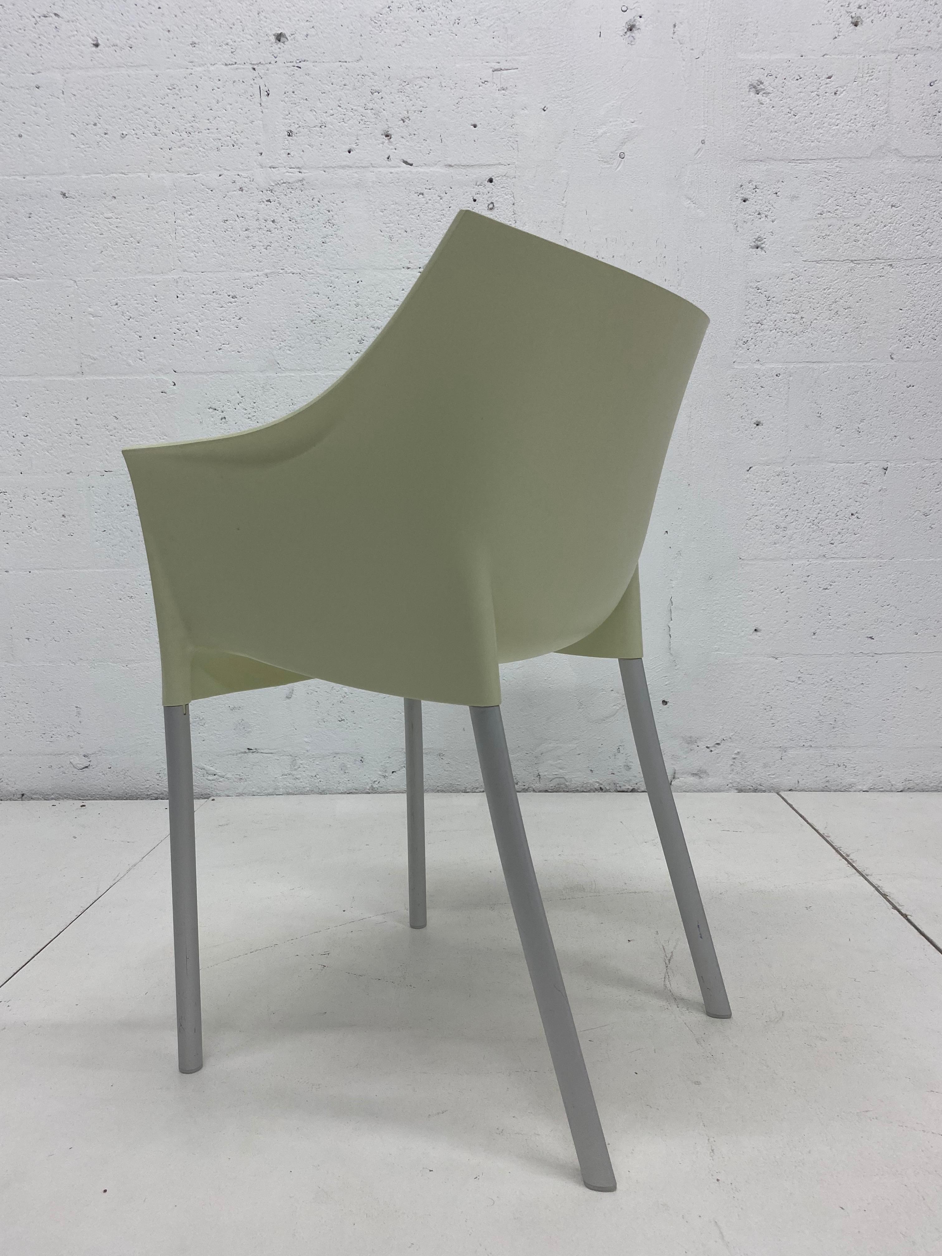 Late 20th Century Philippe Starck Dr. No Cream Dining Chair for Kartell For Sale